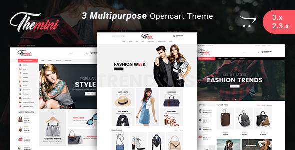 Themini - Multipurpose Responsive Fashion Opencart 3.x Theme