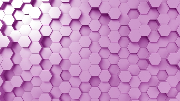 Purple Hexagonal Background