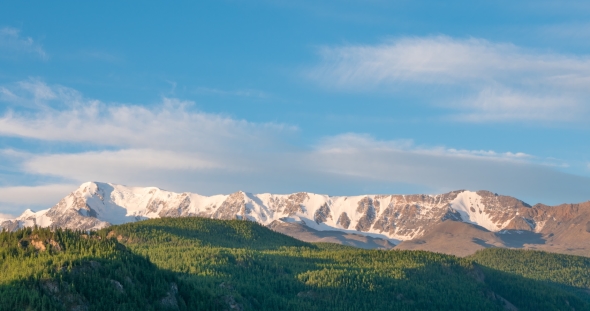 Landscape Altai Mountains Siberia, Russia