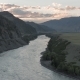 Waves, Spray and Foam, River Katun in Altai Mountains Siberia, Russia - VideoHive Item for Sale