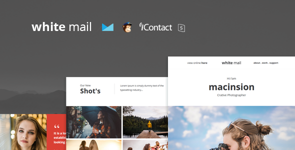 White Mail - Responsive E-mail Template + Online Access
