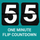 One Minute Flip Countdown - VideoHive Item for Sale