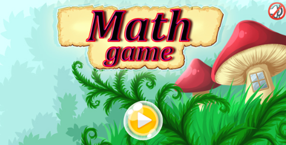 Math Game- HTML5 Educational game (CAPX. included)