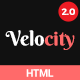 Velocity - Personal Portfolio Template - ThemeForest Item for Sale
