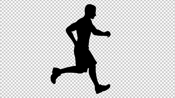 Running Silhouette alt