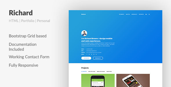 Ux Portfolio Website Templates From Themeforest