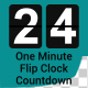 One Minute Flip Clock Countdown - VideoHive Item for Sale