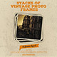 Stack of Vintage Frames - 6 Layouts Vol.1 - GraphicRiver Item for Sale