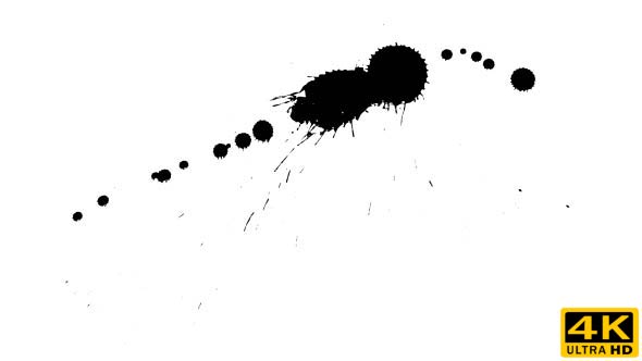 Ink Drop on Dry Paper 36