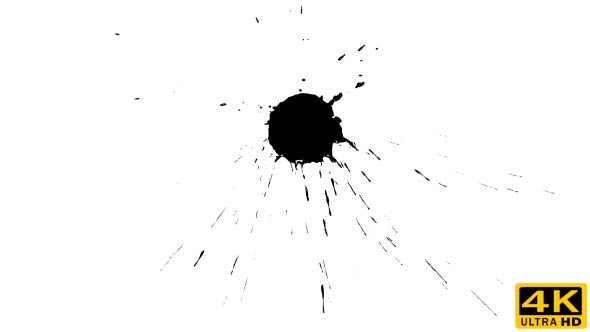 Ink Drop on Dry Paper 20