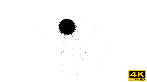 Ink Drop on Dry Paper 13