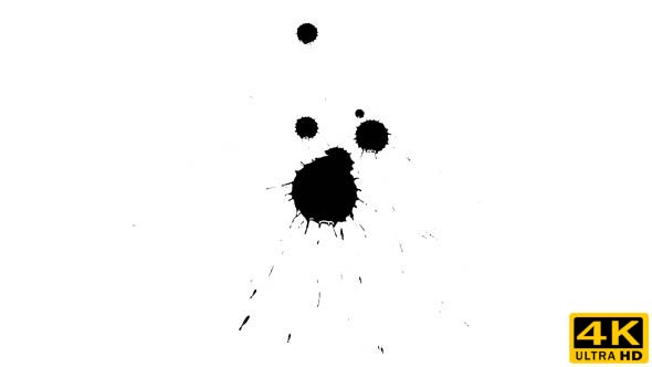 Ink Drop on Dry Paper 16