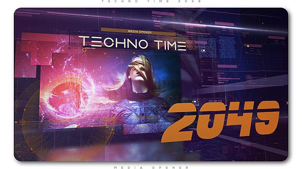 Techno Time 2049 Media Opener
