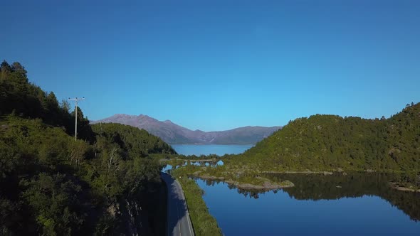 Aerial View of Beautiful Nature Norway