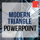 Modern Triangle Powerpoint Template - GraphicRiver Item for Sale
