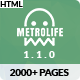 Metrolife - Responsive Multipurpose HTML5 Template - ThemeForest Item for Sale