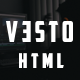 Vesto-Minimal Portfolio Template - ThemeForest Item for Sale