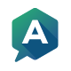 Alpha Chat Letter A Logo - GraphicRiver Item for Sale