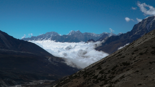 The Movement of Clouds Over the Highland Valley