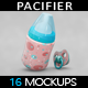 Baby Bottle and Pacifier Mockup - GraphicRiver Item for Sale