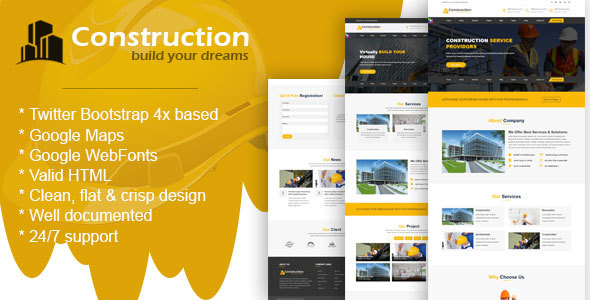 Construcz- Template for Architect and Construction