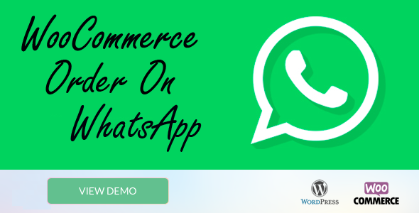 WooCommerce Order On Whatsapp