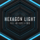Hexagon Light VJ Loops Background - VideoHive Item for Sale