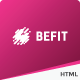 BeFit - Gym and Fitness HTML5 Template - ThemeForest Item for Sale