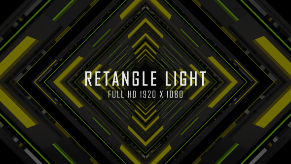 Retangle Light VJ Loops Background