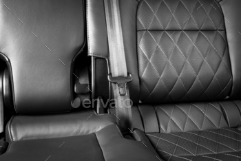or. Part of leather car seat details.