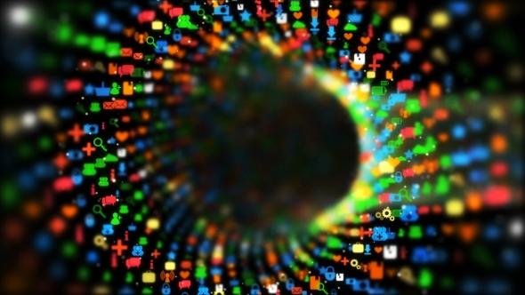 Color Apps Loop Turns Into Torus Right Rotation alt