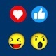Facebook Emoji Pack - 3DOcean Item for Sale