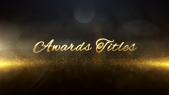 Awards Titles 3D