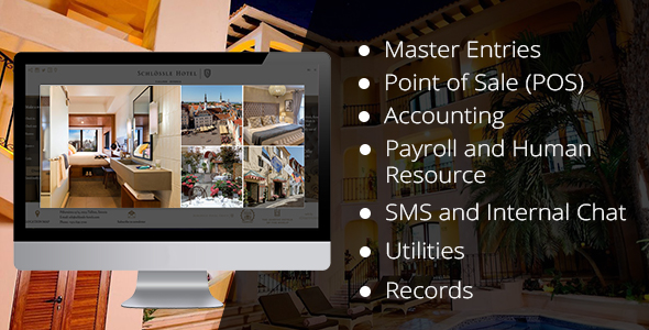 Hotel Management Software Offline With Restaurant POS SYSTEM Install Only