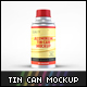 Aluminum Tin Can Mockup - GraphicRiver Item for Sale