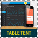 Web App Tech and Hosting Table Tent Template - GraphicRiver Item for Sale