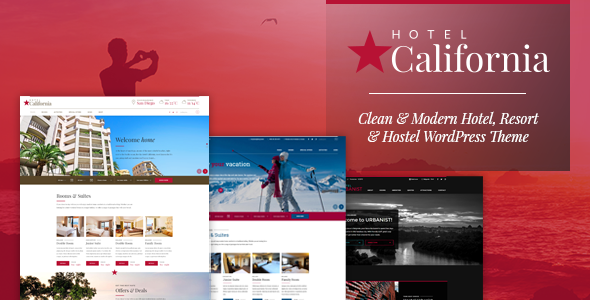 California - Resort & Hotel WordPress Theme