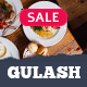 Gulash - delicious restaurant & coffee theme - ThemeForest Item for Sale