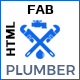 Fab Plumber | Plumber, Construction, Interior HTML5 Template - ThemeForest Item for Sale