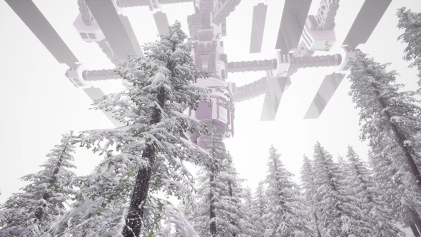 Alien UFO at Earth alt