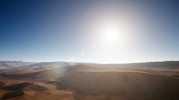 Erg Chebbi Dunes in the Sahara Desert