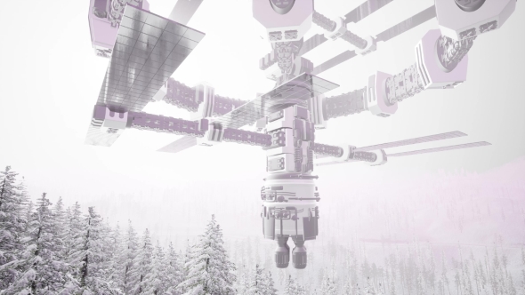 Alien UFO at Earth alt