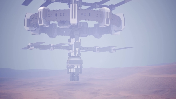 Colony on Mars Planet alt