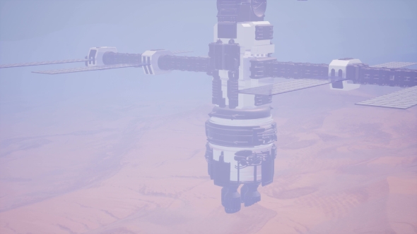 Colony on Mars Planet alt