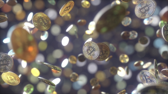 Falling Bitcoin Tokens alt