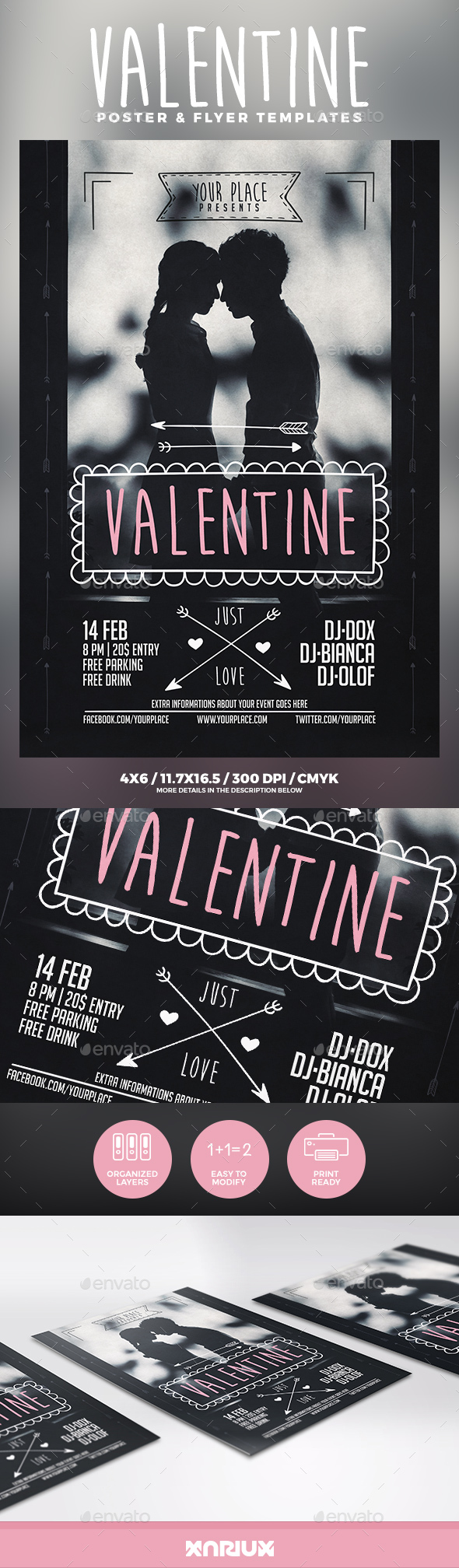 Valentine Flyer & Poster