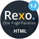 Rexo - One Page Parallax - ThemeForest Item for Sale