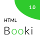 Booki - Responsive HTML Book Landing Page - ThemeForest Item for Sale
