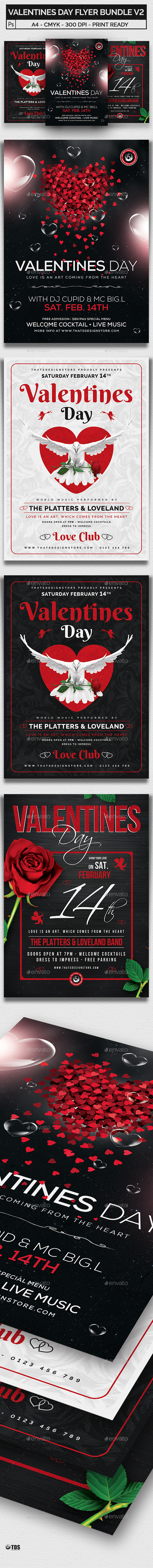 Valentines Day Flyer Bundle V2