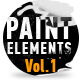 Paint Elements Vol 1 - Splatter - VideoHive Item for Sale